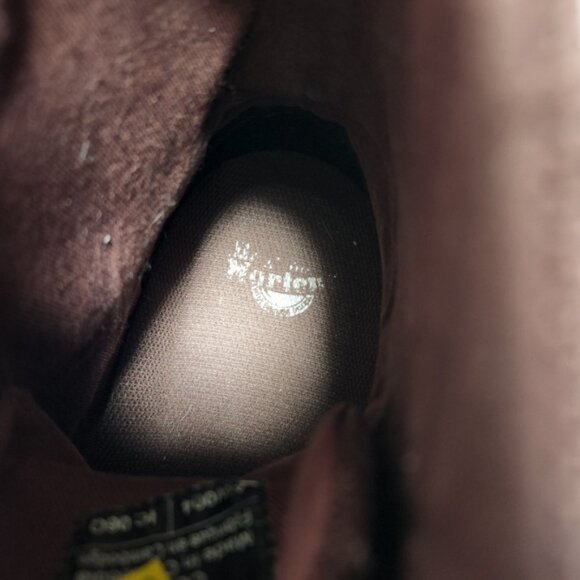 Dr. Martens Combs Brown Combat Boots size 10 US - Picture 8 of 9